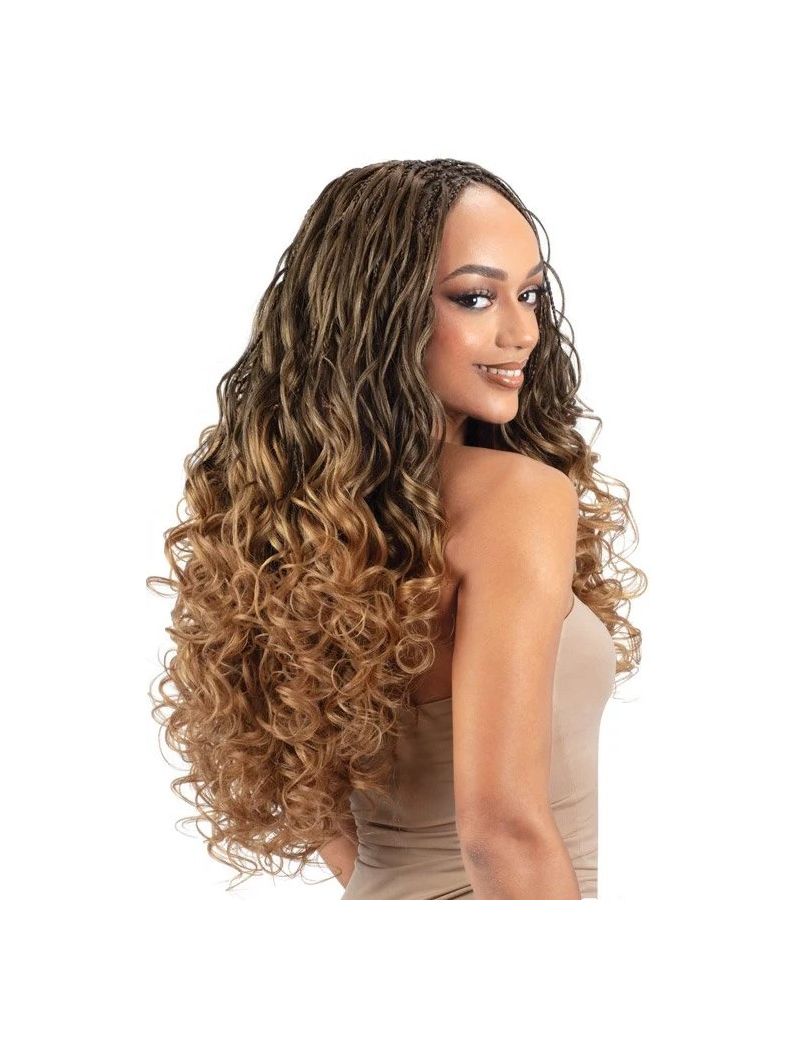 3x french curl model model, french curl model model, crochet braid, model model glance braids, french curl 14 16 18, thecoco beauty, flat shipping, 