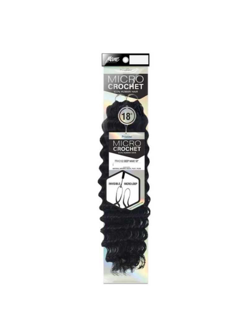 Deep wave crochet braid, Deep wave micro braid, Crochet human hair braid, Mane concept micro crochet, Deep wave 18 mane concept, TheCocoBeauty, Deep, Wave, 18, Human, Hair, Micro, Crochet, Braid, Mane, Concept,