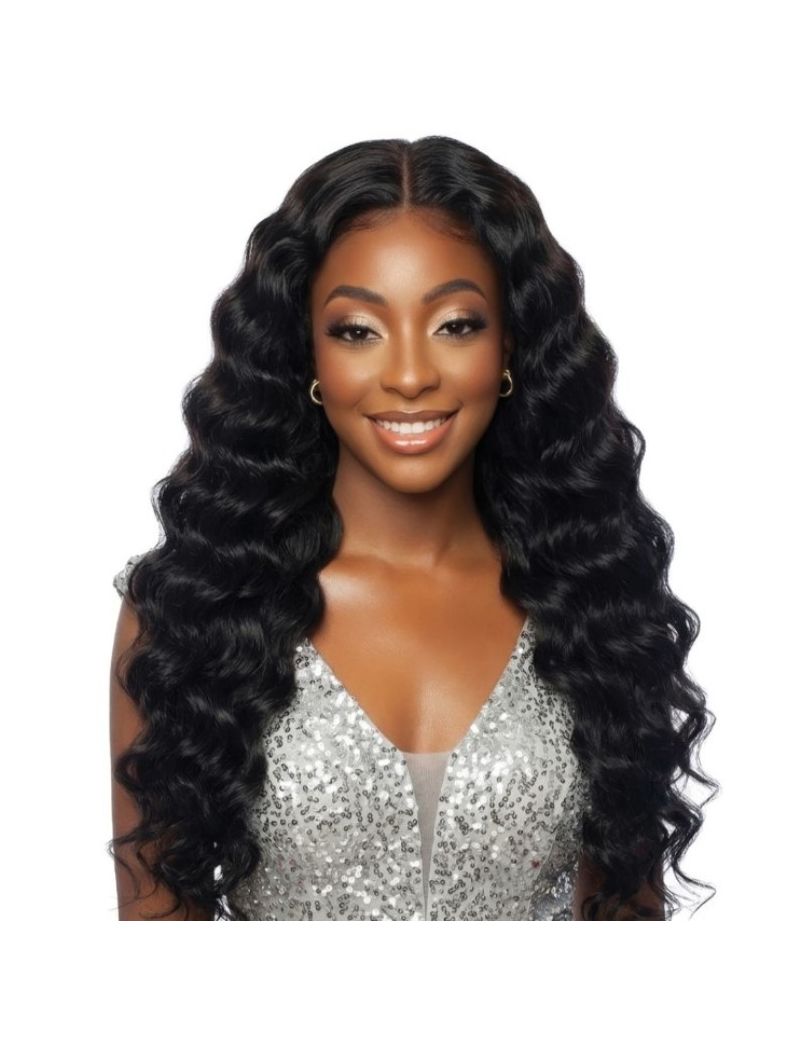 ocean wave 18, ocean wave human hair, ocean wave feather micro, ocean wave crochet, ocean wave braid, ocean wave mane concept, crochet braid mane concept, feather micro crochet braid, human hair mane concept, TheCocoBeauty, Ocean, Wave, 18", 100%, Human, 