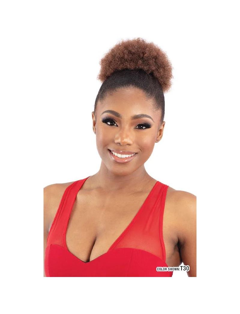Medium Kinky Fro Candy Drawstring Ponytail Mayde Beauty