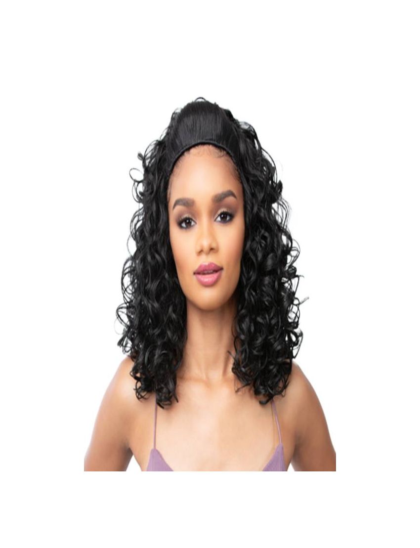 Bff Felicia Human Hair Blend Ponytail Full Wig Nutique