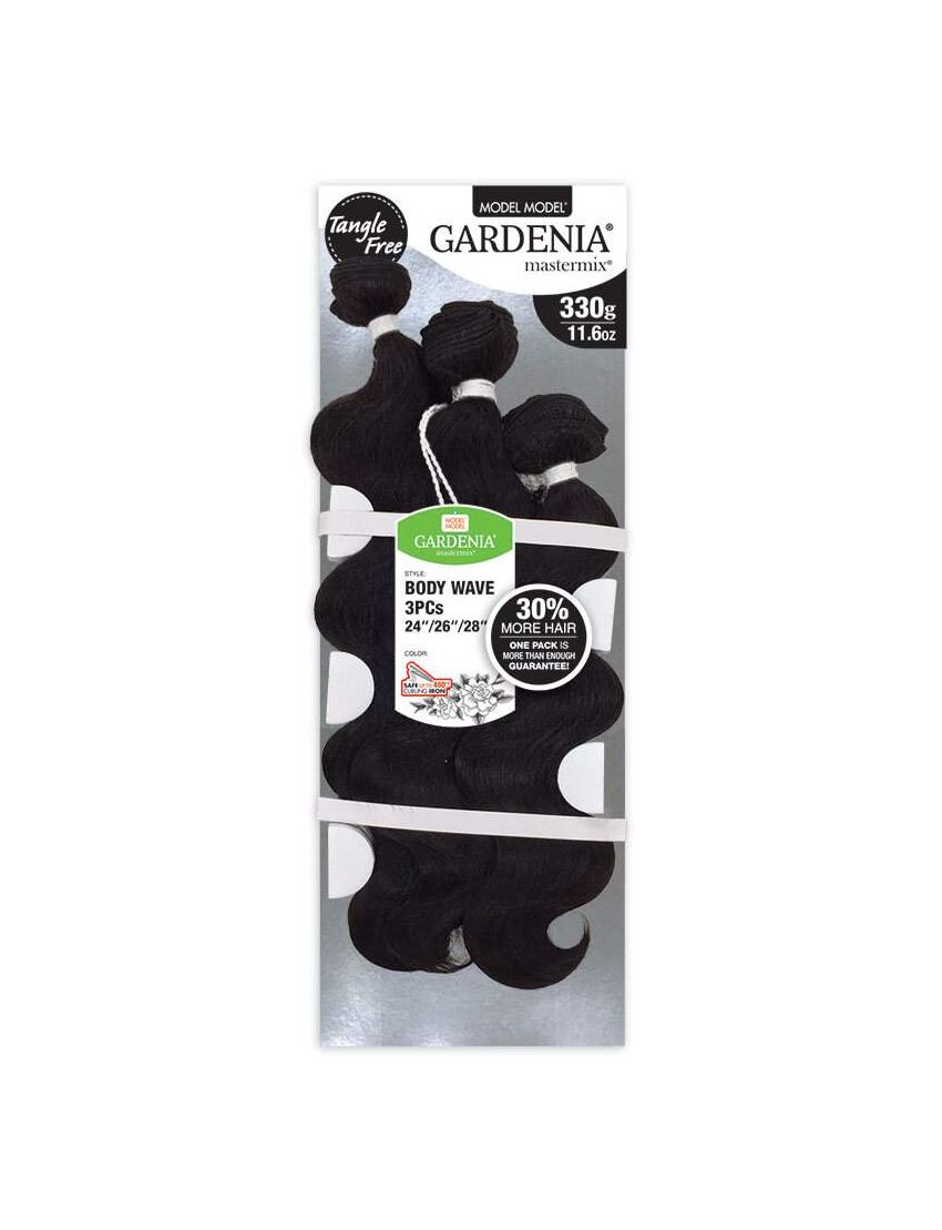 Body Wave 3pcs Gardenia Mastermix Synthetic Hair Weave Model Model