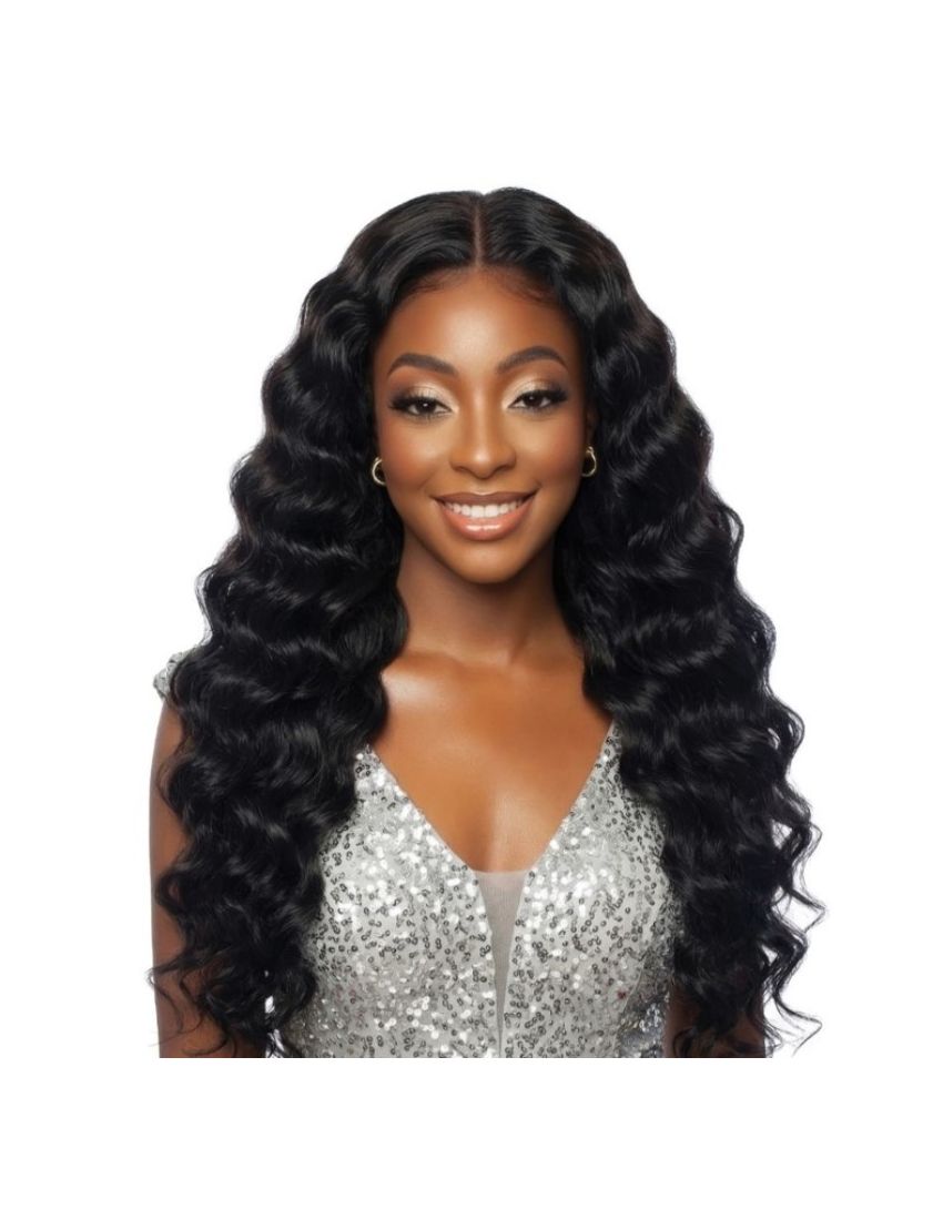 Ocean Wave 18 100 Human Hair Feather Micro Crochet Braid Mane Concept