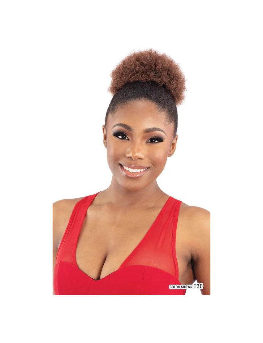 Medium Kinky Fro Candy Drawstring Ponytail Mayde Beauty