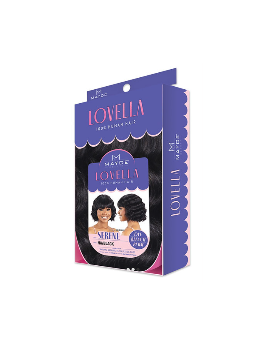 Serene Lovella 100 Human Hair Full Wig Mayde Beauty