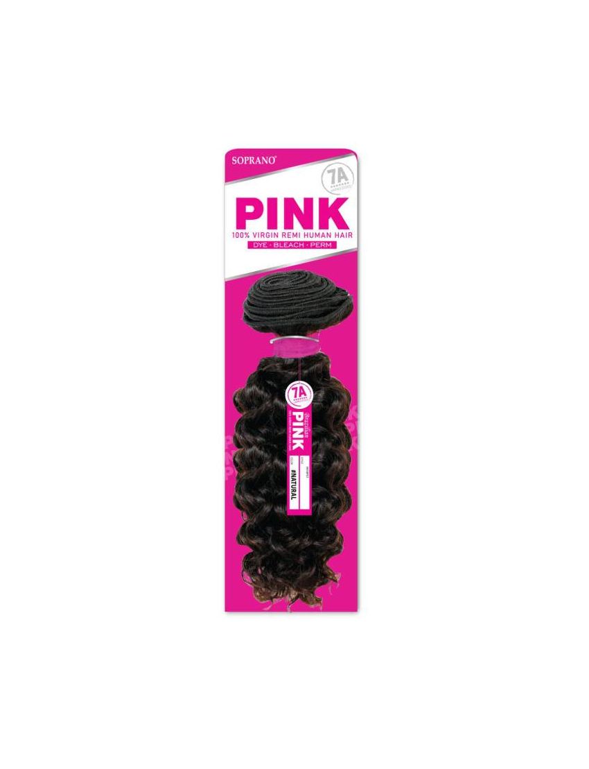 Soprano 7A Pink Jerry Virgin Human Hair Bundle Beauty Elements