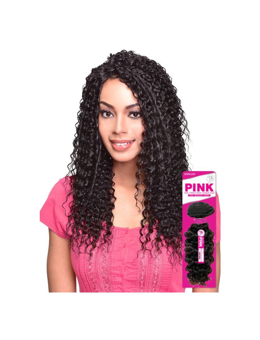 Soprano 7A Pink Jerry Virgin Human Hair Bundle Beauty Elements
