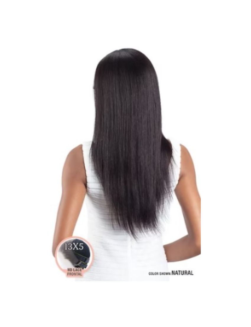 Straight 24 True Veil 100 Human Hair 13X5 HD Lace Frontal Wig Mayde Beauty