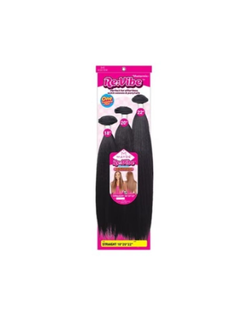 Straight ReVibe Mastermix Hair Bundle Mayde Beauty