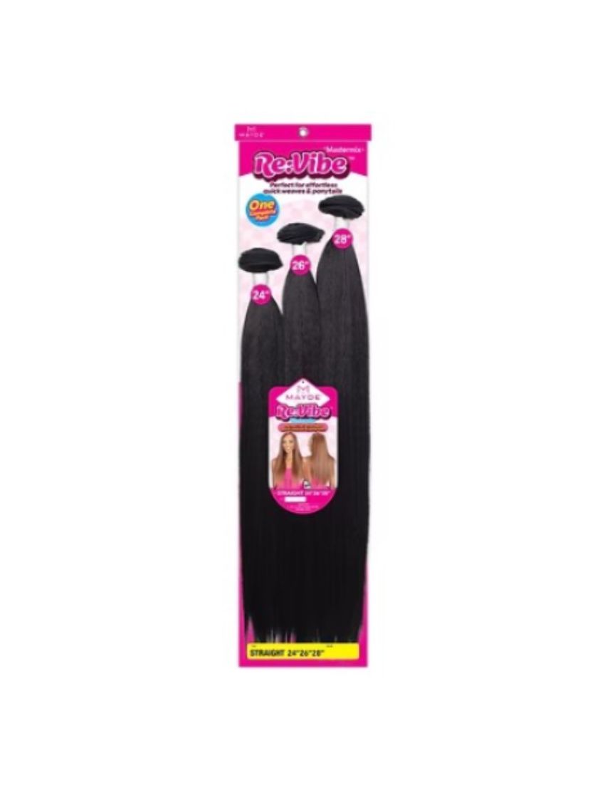 Straight ReVibe Mastermix Hair Bundle Mayde Beauty