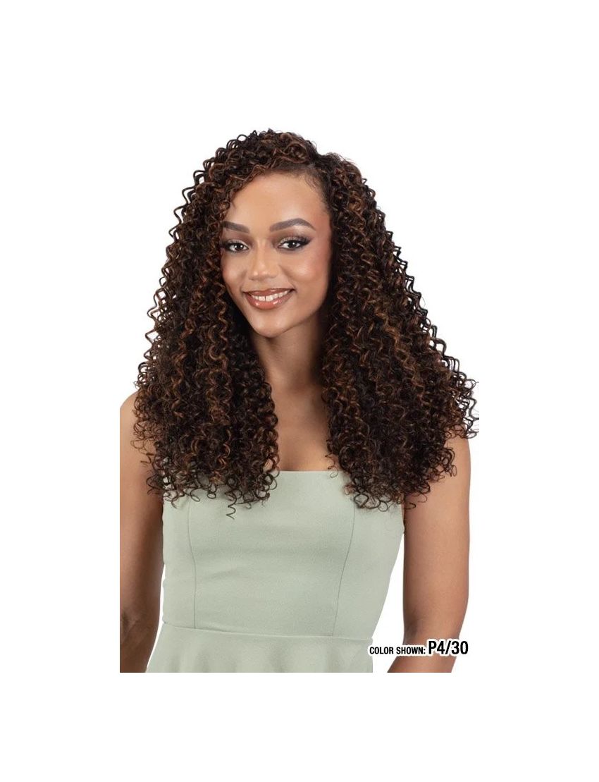 Water Curl 14 Embrace MasterMix Hair Weave Model Model