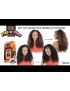 Snatcha Flip N Fine Darwstring Full Cap Half Wig Model Model