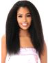 Kinky Straight 14 Soprano Virgin Remy Human Hair Feather Line Hair Crochet Beauty Elements