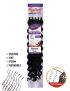 Loose Deep 18 Soprano Virgin Remy Human Hair Feather Line Crochet Beauty Elements