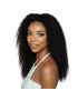 Kinky Straight 14 Feather Micro Human Hair Crochet Braid Mane Concept