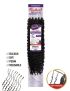 Soft Burmese 18 6Pcs Soprano Virgin Remy Human Hair Feather Line Crochet Beauty Elements