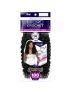 Water Wave 14 Mega Brazilian Human Hair Blend Feather Micro Crochet Mane Concept