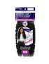 Water Wave 18 Mega Brazilian Human Hair Blend Feather Micro Crochet Mane Concept